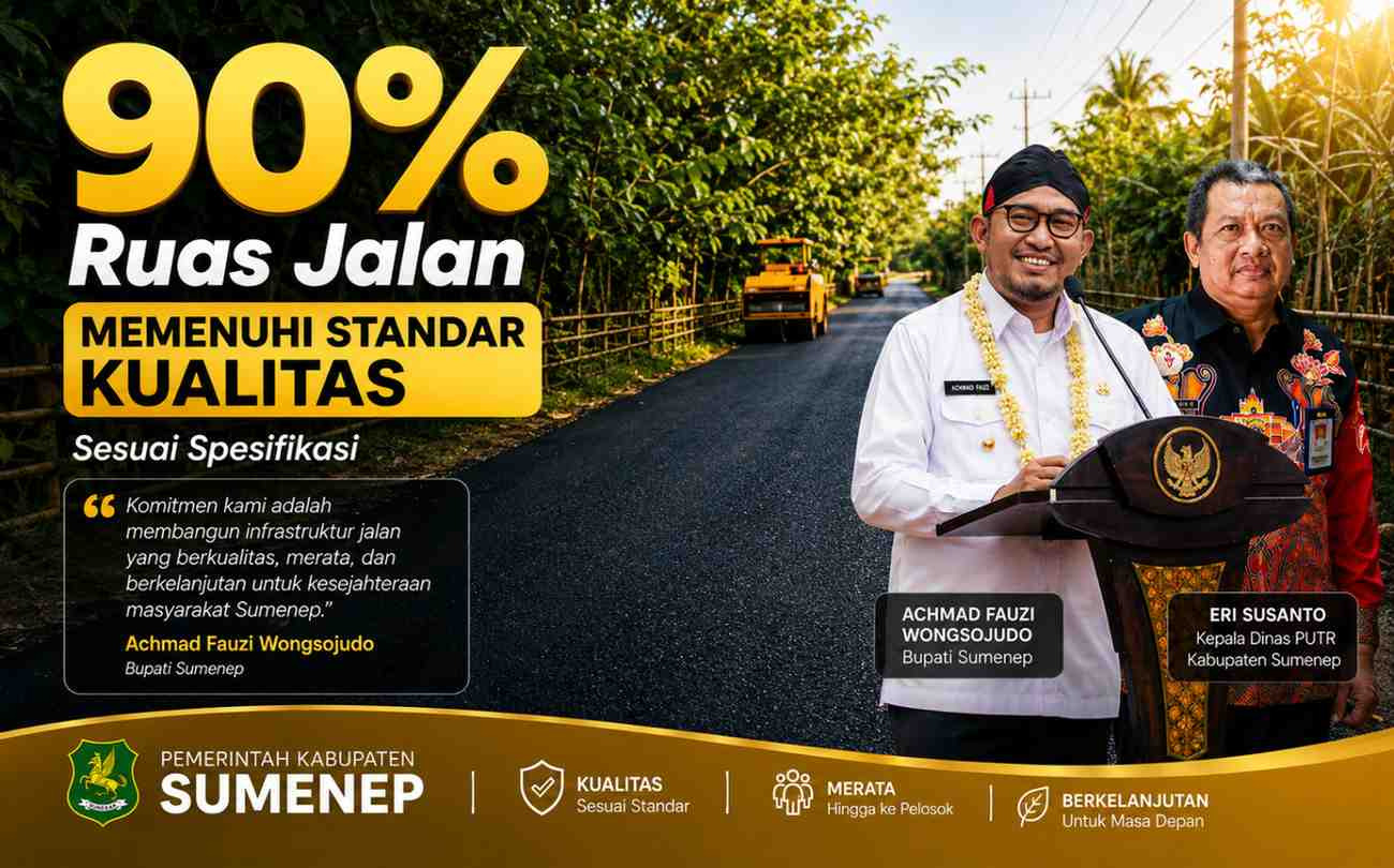 Pembangunan Infrastruktur Jalan Sumenep di Era Bupati Fauzi